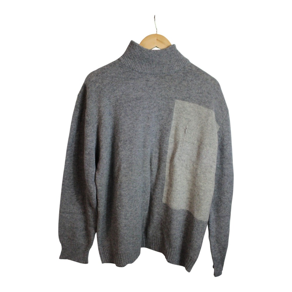 SPRINGFIELD Sweater Lambswool‎ Pocket Size LARGE